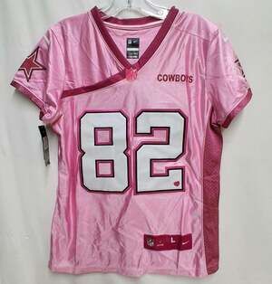 Nike Dallas Cowboys Jason Witten #82 Pink Breast Cancer Awareness Jersey - Size